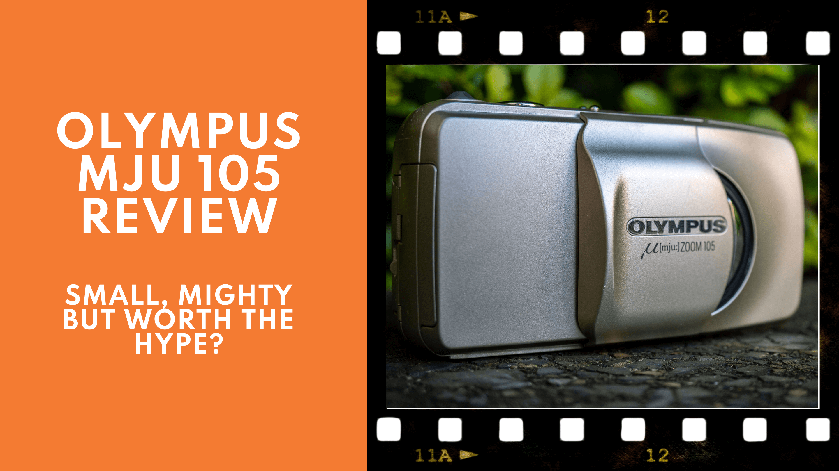 Olympus MJU 105 Review - Small, mighty but worth the hype