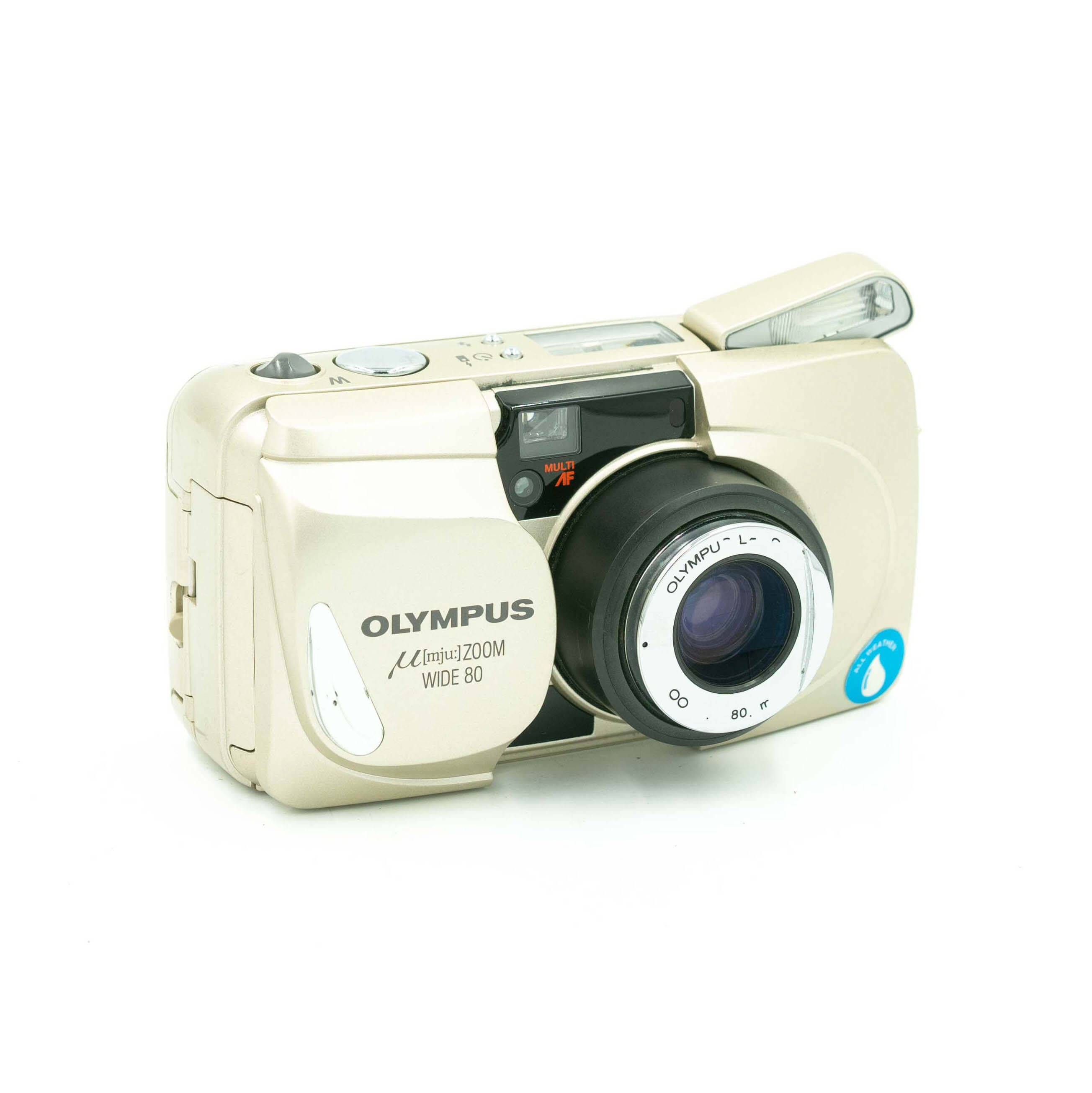 ★美品・動作品★【A1725】OLYMPUS μ ZOOM WIDE80 ☆美品・動作品☆【A1725】OLYMPUS μ ZOOM WIDE80 Olympus Mju