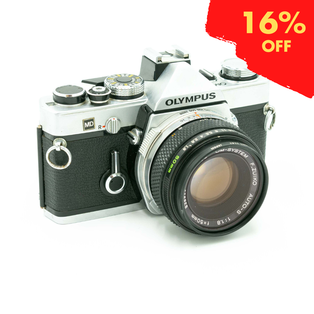 フィルムカメラ OLYMPUS OM-1/OM-SYSTEM FZUIKO 50mm 1:1.8 フィルムカメラ OLYMPUS OM-1/OM-SYSTEM FZUIKO 50mm 1:1.8
