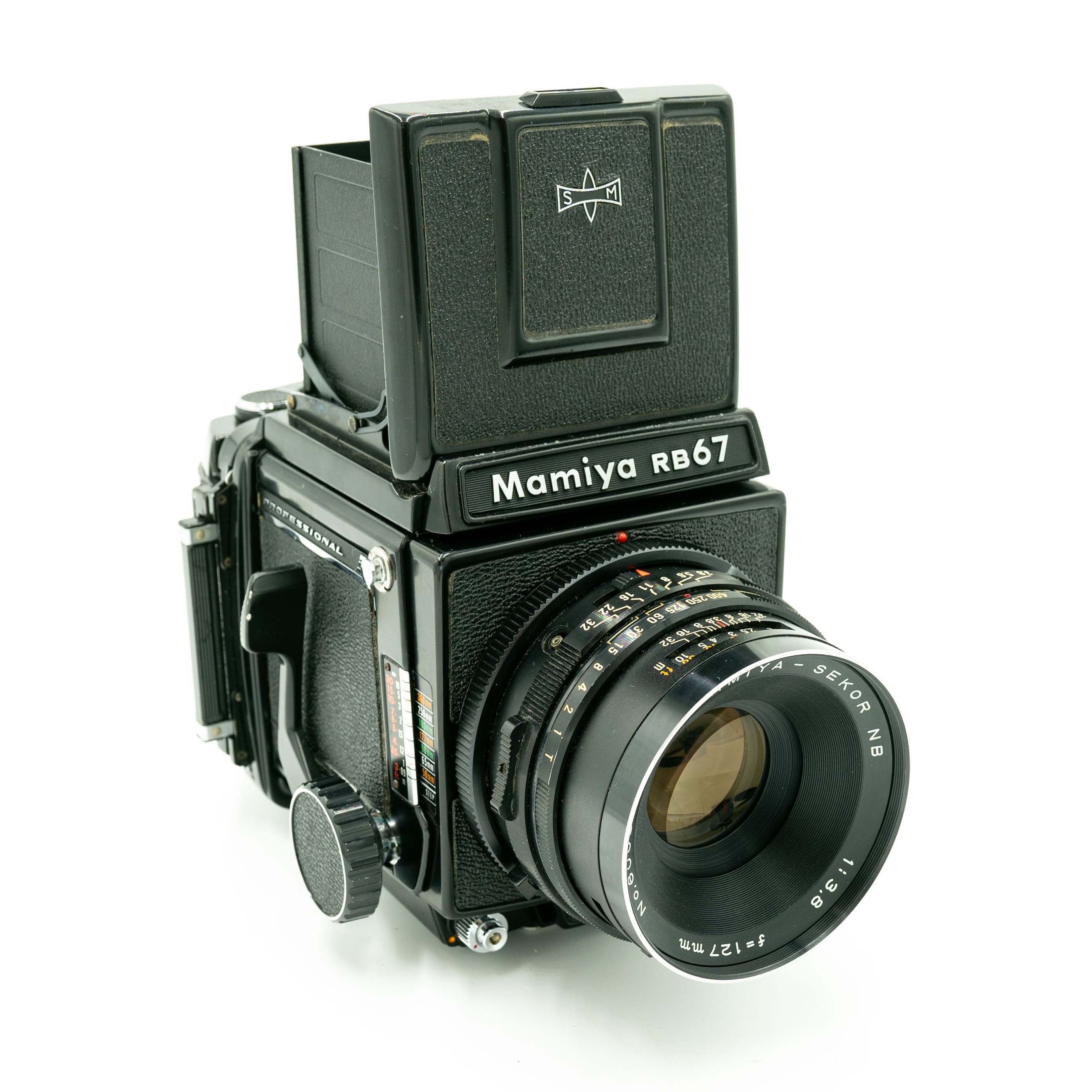 Mamiya RB67 Pro & Sekor 127mm f/3.8 + 120 Film Back – Australian