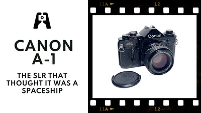Canon A-1 – The SLR That Thought It Was a Spaceship