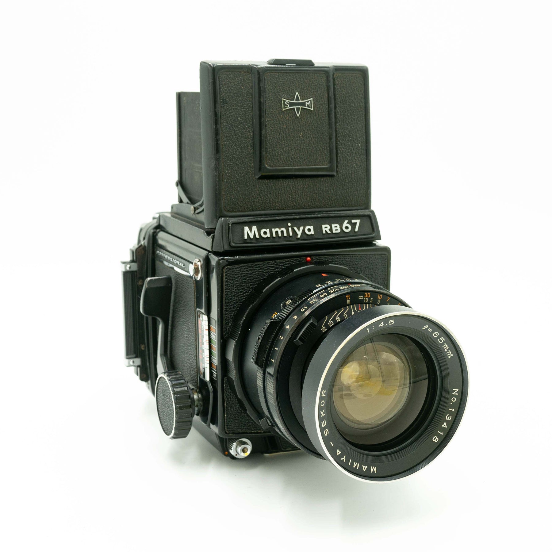 Mamiya Rb67 65mm Lens Mamiya RB67 Pro Sekor 65mm 120 Film Back