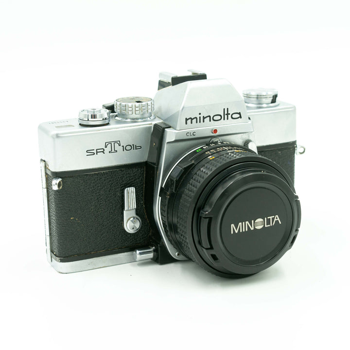 希少 Minolta SRT 101b + 50mm F2 返品保証 動作確認済 希少 Minolta SRT 101b + 50mm F2 返品保証 動作確認済 保証付き