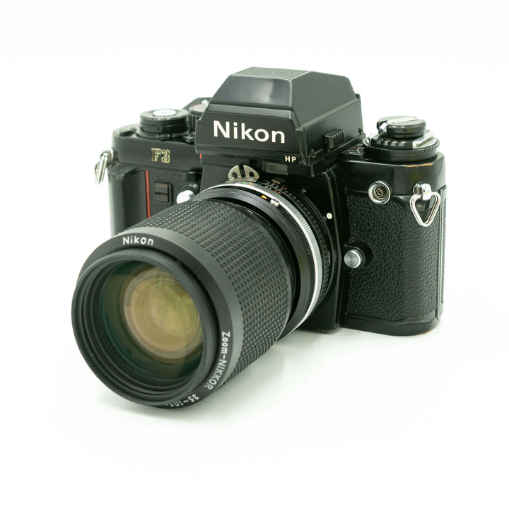 【美品】 Nikon F3 HP / Zoom-NIKKOR 35-105mm 完動美品・レンズ付き】Nikon F3 HP 35-105mm フィルムカメラ Nikon