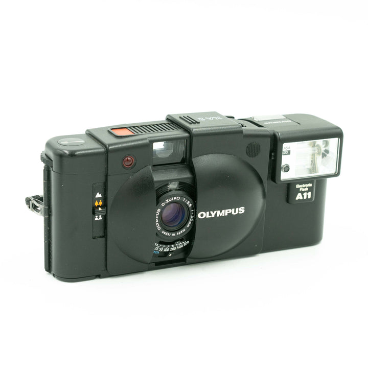 Olympus XA2 + A11 Flash + Original Case – Australian Analog