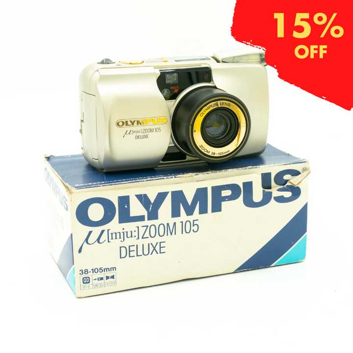 美品✨完動】OLYMPUS μ mju zoom105 deluxe F-10 Olympus μ zoom105 deluxe 美品✨完動】OLYMPUS μ mju zoom105 deluxe F-10 Olympus μ zoom105 deluxe