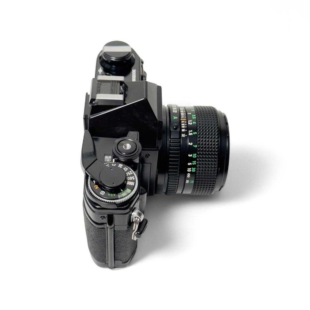 美品 CANON AE-1+ 50mm-f1.4+KENKO TELEPLUS Canon AE-1 with 50mm F1.4 and 80-200mm Lenses – Film Supply Club
