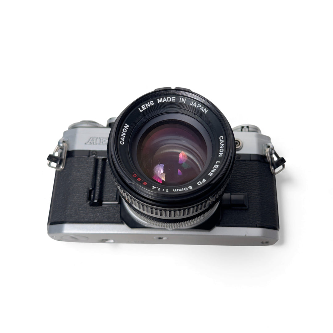 Canon AE-1+ 50mm F/1.4 Silver – Australian Analog