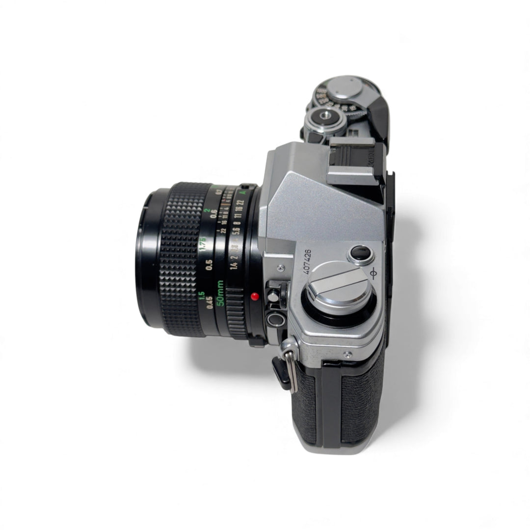 Canon AE-1+ 50mm F/1.4 Silver – Australian Analog