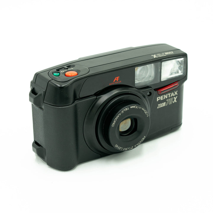 ★動作品★Pentax Zoom 70x 35mm film Camera Pentax Zoom 70-X 35mm Point & Shoot Film Camera From JAPAN