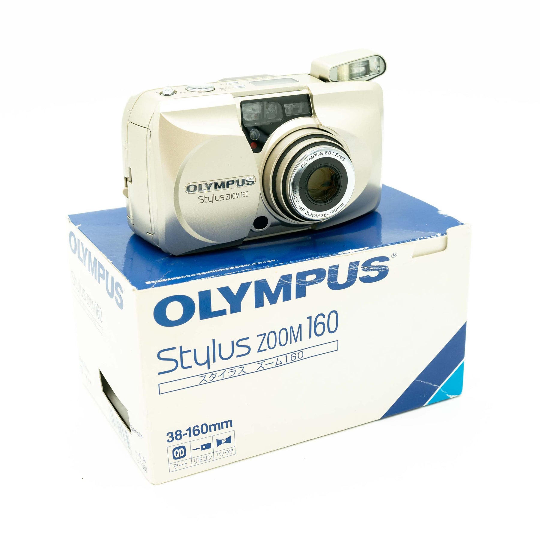 OLYMPUS μ stylus zoom 160 【超歓迎された】 - フィルムカメラ