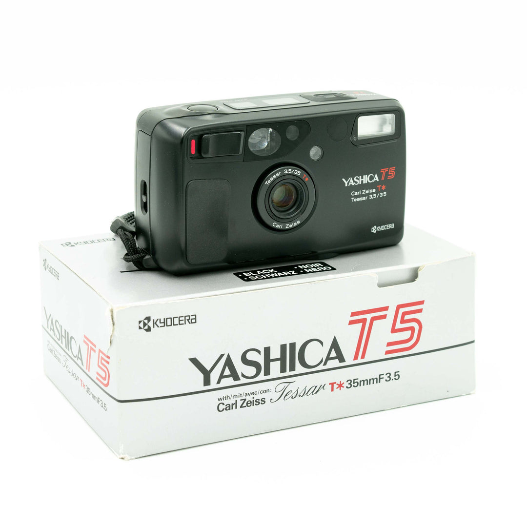 YASHICA T5 KYOCERA Carl Zeiss T＊ Tessar 3.5/35 京セラ ヤシカ T