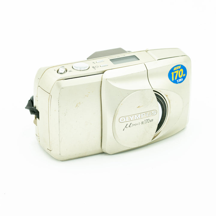 OLYMPUS μ[mju:]−II 170 VF Olympus Mju II 170 VF – Retro Camera Shop