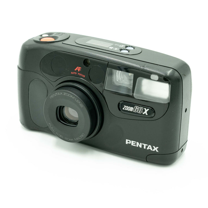 カメラ PENTAX ZOOM60-X Pentax Zoom 60 X 35mm Point & Shoot Film Camera for sale