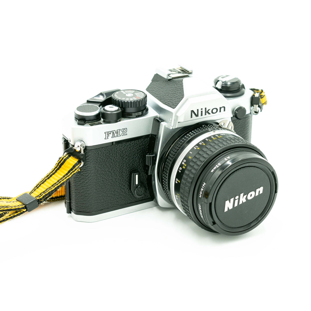 フィルムカメラ Nikon - Nikon New FM2 + Non AI 50mm F2 #191559 Nikon FM2 + 50mm f2 (#3416) - OldCamsByJens