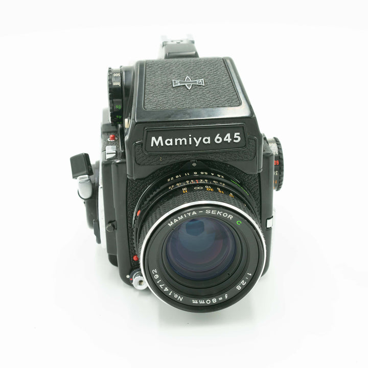 フィルムカメラ MAMIYA M645 1000S + MAMIYA-SEKOR C #1139 Mamiya M645 - Filmphotography.eu